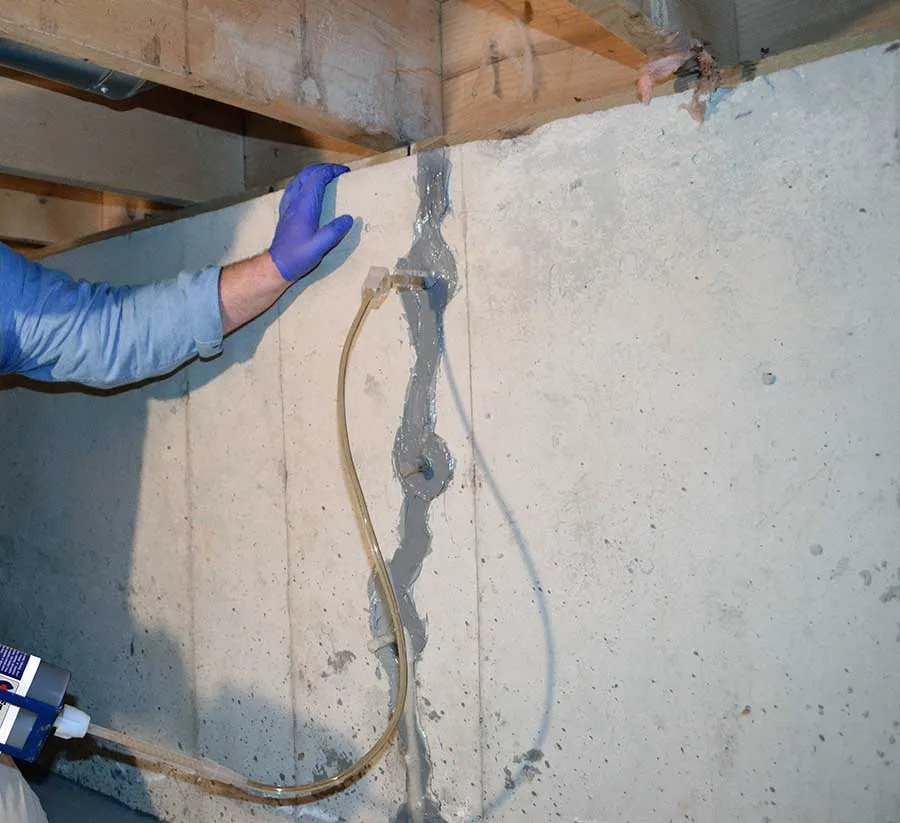 Chantier de fondation par Fissure 2M à Boisbriand