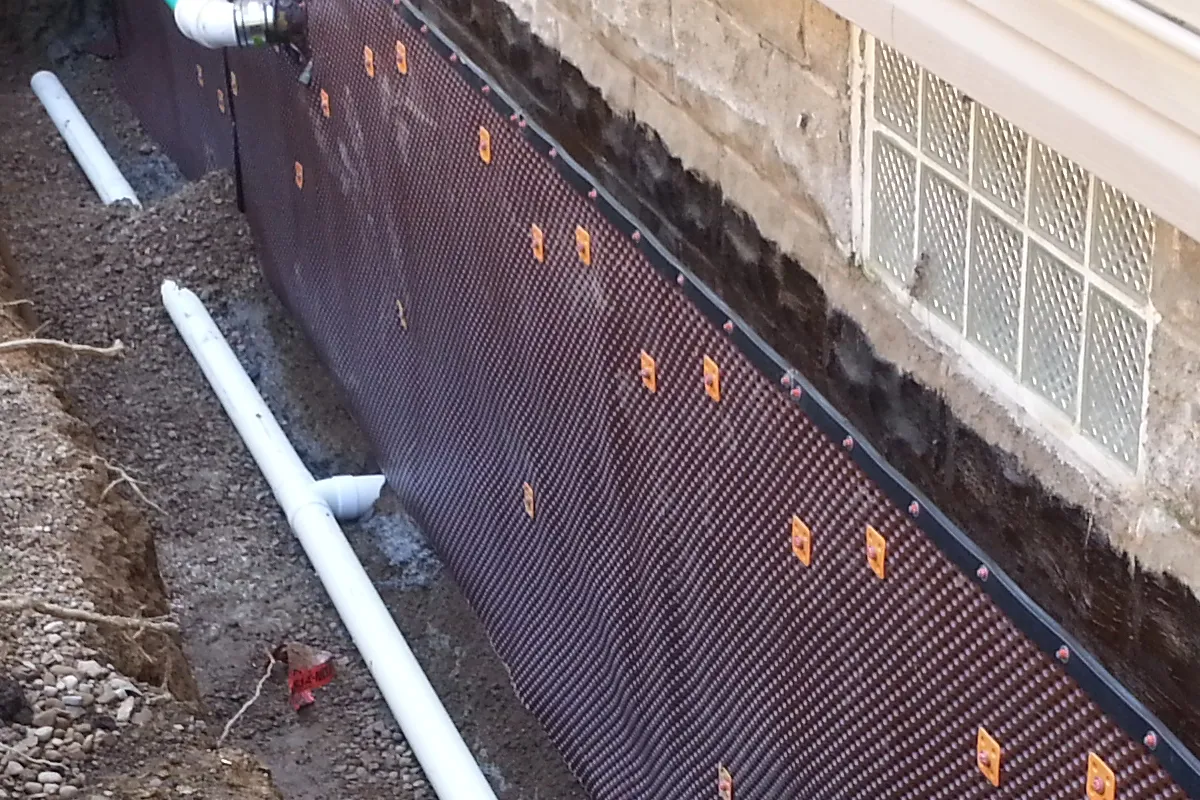 Réparation de fissure de fondation — chantier 2 sur la Rive-Nord de Montréal